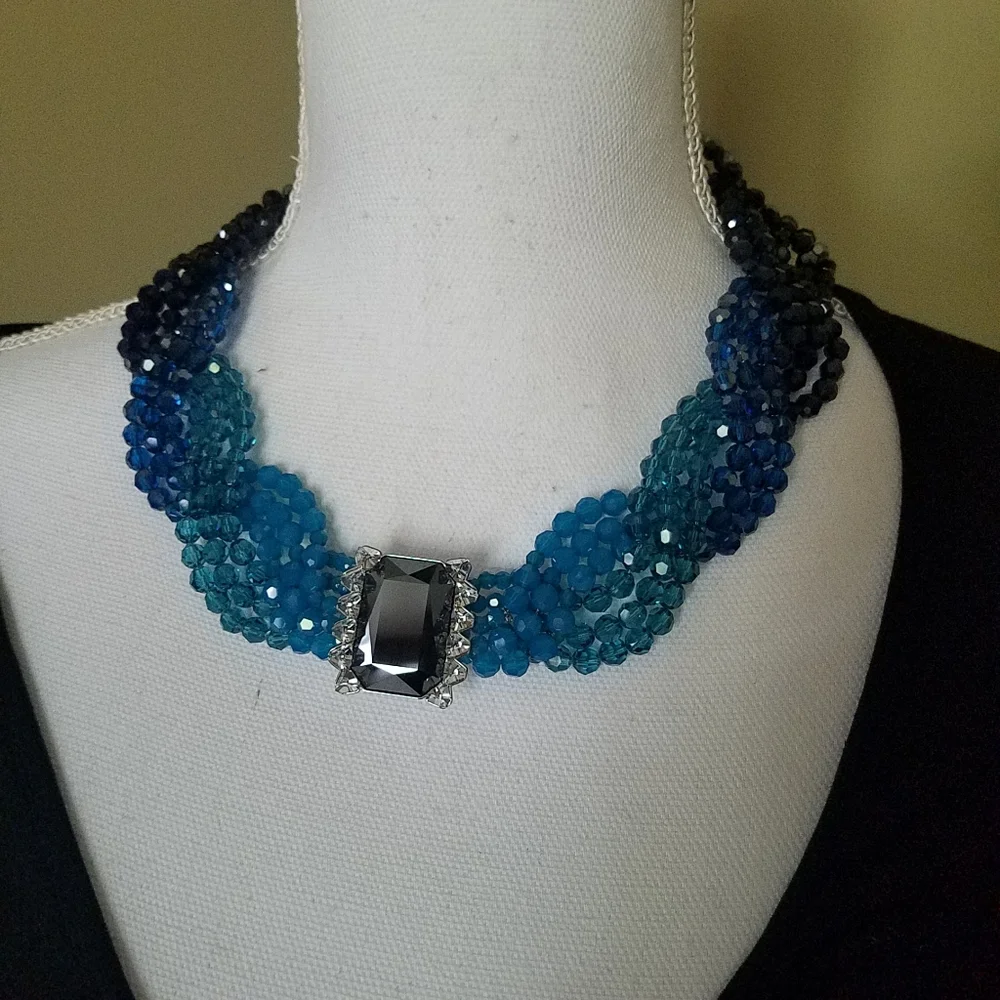 AUTHENTIC Swarovski Player Necklace & Bracelet SET RARE